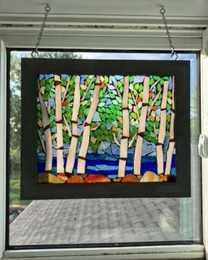 Alternative view of Birch Trees Forest
